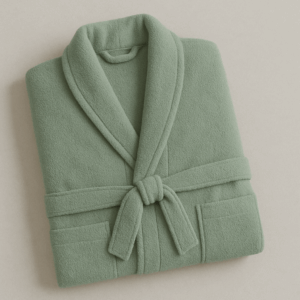 Luxury Cotton Bathrobe – Soft, Absorbent & Relaxed Fit