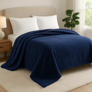 Cozy Fleece Blanket – Lightweight, Soft & Snuggle-Ready